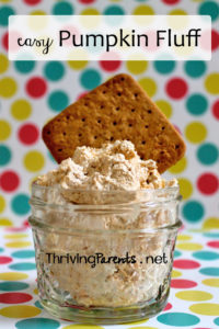 This soft and light pumpkin fluff is so easy to make and is a great dessert or sweet snack.