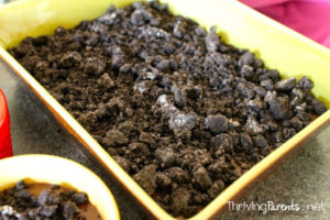 This is a fun dessert for Halloween that is easily made gluten free by using Schar cookies.