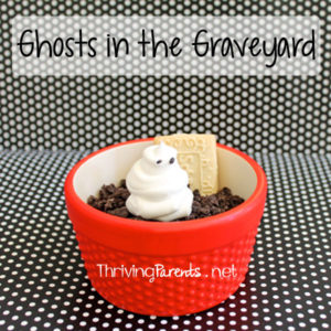 This is a fun dessert for Halloween that is easily made gluten free by using Schar cookies.