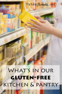 Becoming gluten free was a challenge for our pantry and refrigerator. Here is a list of gluten free items we ALWAYS have in our house.