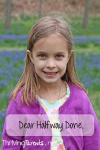 Age 9 is a milestone. We're at the halfway point of this part of our journey. A love letter to my 9 year old.