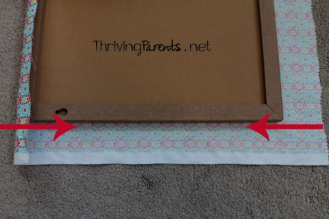 I never knew making your own Fabric Covered Cork Board was so easy and cheap!