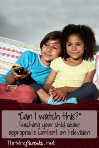 Our children are growing up in a world very different than the one we grew up in. It's full of instant digital access to programming and choices they may not be prepared to make. It's incredibly important to teach them how to make these choices responsibly and in the framework of your own family values.