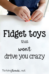 Fidgets are great for kids who need help focusing, calming, or keeping their hands busy. Fidget spinners are everywhere but can be distracting to others. Here's a list of fidgets that are quiet and don't distract others.